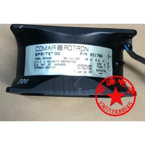 COMAIR ROTRON SD24K5 DC 24V 5.5W Server Cooling Fan