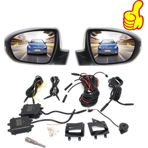 Microwave Blind Spot Monitoring Assistant Driving Security Car BSD BSA BSM Blind Spot Mirror Radar Detection System