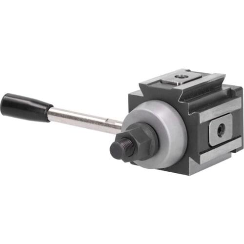 250-100 6-12in High Carbon Steel Quick Change Tool Post CNC Lathe AXA Piston Type Locking Structure Column Turning Tool Holder