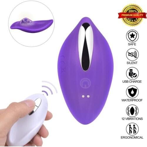 Quiet Panty G-spot Vibrator Wireless Remote Control Portable Clitoral Stimulator Invisible Vibrating Egg Sex-toys for Women