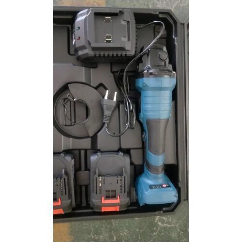 CE brushless charging angle grinder wholesale rechargeable wireless lithium with battery and charger