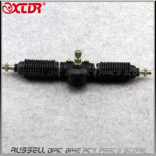 320mm/420mm Power Steering Gear Shaft Rack Pinion Assembly For DIY China Go Kart Buggy Karting ATV UTV Bike Parts