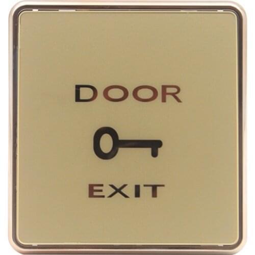 High-value Door Exit Switch Release Button Switch COM NO NC Pin Copper Material Switch Used For Door Lock