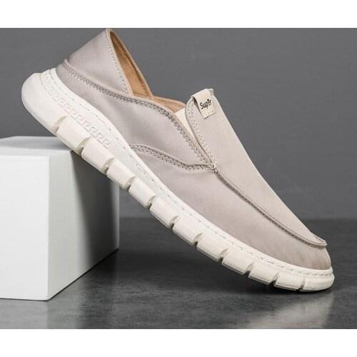 YSHUNIJ 2021 New Umbrella Cloth Shoes with One Pair of Breathable Mens Shoes and One Pair of Slacks