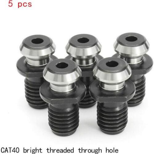 5PCS CAT40-45 pull stud retention knob CNC collet chuck tool holder retention knob sockets pull stud socket wrench Carbon steel