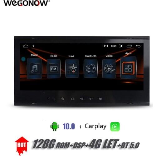 Android 10.0 4GB+128G 8.8'' DSP IPS Car DVD Player GPS WIFI Bluetooth RDS radio For VW Touareg T5 Multivan Transporter 2005-2009