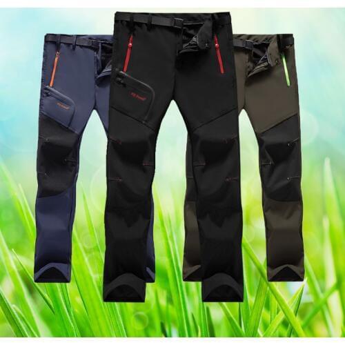 2019 Men 6XL New Summer Hot Season Hiking pants Trekking Fishing Camping Climb Run Trousers Plus Size Waterproof Outdoor Pants