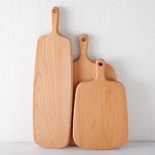 Irregular Wooden Cutting Board Bread Plate Dessert Tray Chopping Board Decoration Placement Plate Art Furnishing Mold