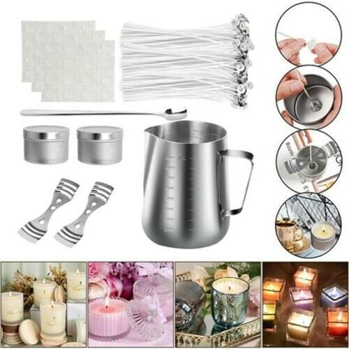 DIY Candle Crafting Tool Kit DIY Candles Craft Tools Candle Wick Candle Making Tool For Beginner Candle Making Wax Cup Set