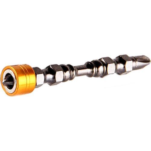 GTBL PH2 Hardness 65MM Cross Head Screwdriver Bit Double Head Electric Screwdriver Phillips Screw Driver With Magnetic Ring