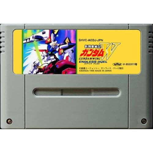 Game cards : GUNDAMWING ENDLESS DUEL ( Japanese NTSC Version!! )