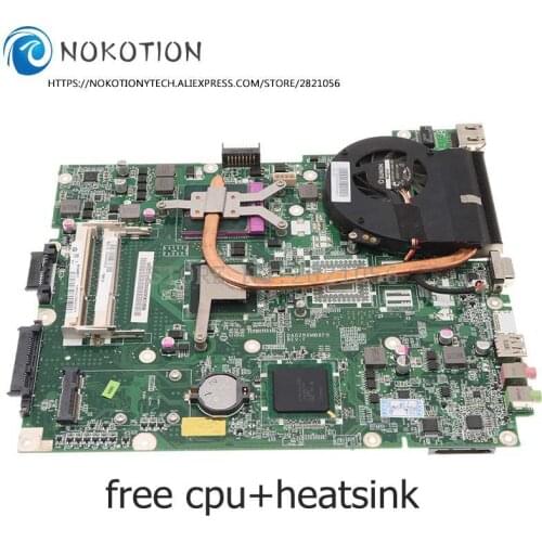 NOKOTION MBNC706002 MBEDX06001 DA0ZR6MB6E0 MBEDU06001 DA0ZR6MB6F0 DA0ZR6MB6G0 For ACER E528 5635 Motherboard free cpu+heatsink