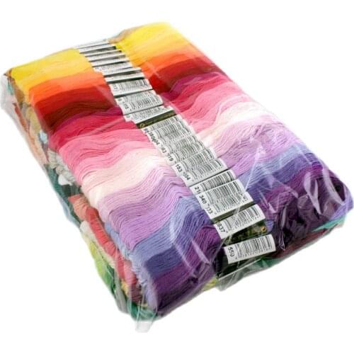 Cross Stitch threads The Unique Style 100 different color Anchor Cross Stitch Cotton Embroidery cross stitch embroidery thread