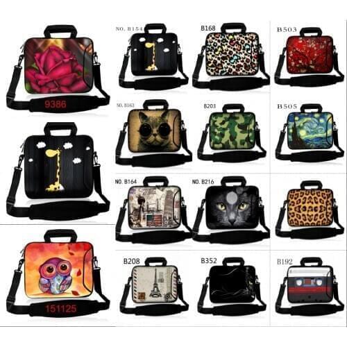 Cute Cartoon Waterproof 13.3/14/15.6 inch Men Women Computer Laptop Shoulder Bag Sleeve Business Briefcase Student School Bag