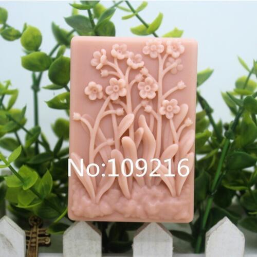 New Product!!1pcs Small Lovely Flowers (zx163) Silicone Handmade Soap Mold Crafts DIY Mould