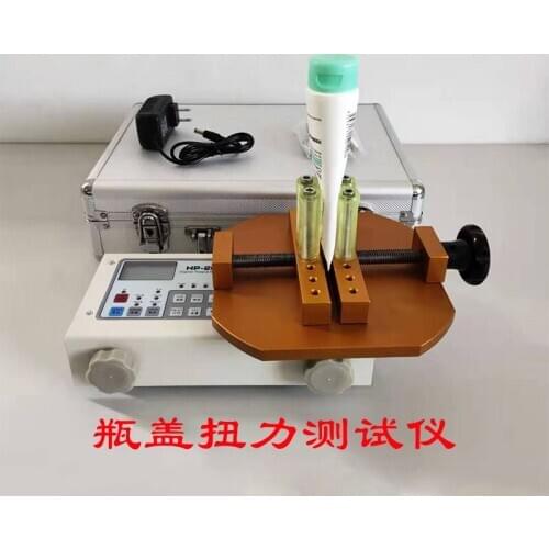 Digital display bottle cap torque tester