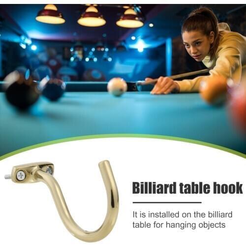Iron Billiards Pool Table Tripod Hook Training Pool Ball Supplies Cue Racks Holder Home for Snooker Accessories
