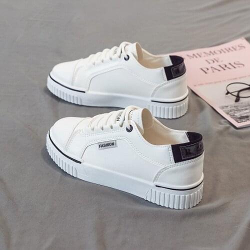 2021 Spring New Breathable Women Lace Up Flats Leisure Mixed Colors Sports Shoes Woman Casual No-slip Rubber Footwear LAASIMI