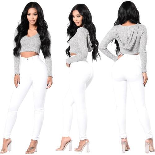 COLDKER women high waist jeans female pants trousers ladies vaqueros de mujer casual street wear