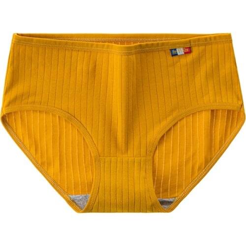 Women Cotton Panties Large Briefs Plus Size Shorts Underwear Students' Breathable 068a