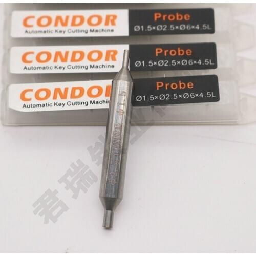1pc 1.0mm Tracer Probe 1.5 2.0 2.5mm milling cutter for IKEYCUTTER Mini Condor XC-007 XC-MINI / XC-002 / Dolphin Key Cutter tool