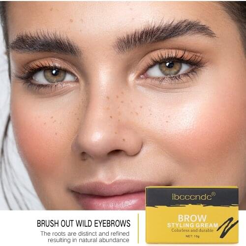 1PC 3D Feathery Brows Eyebrow Soap Makeup Brows Shaping Kit Lasting Eyebrow Setting Gel Waterproof Eyebrow Tint Pomade Cosmetic