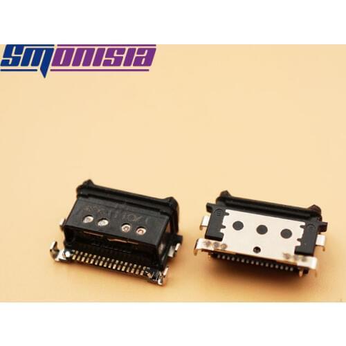 Smonisia 100pcs Micro USB Socket Jack Charge Connector Plug for mate9