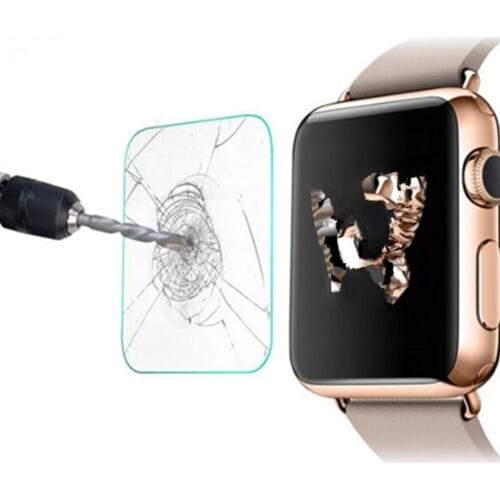 2pcs 2.5D 9H Tempered Glass For Apple Watch Series 1 2 3 4 38mm 42mm 40mm 44mm Screen Protector Protective Film For iwatch