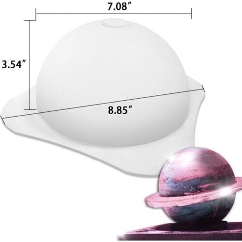 203F Round Ball Jelly Candy Mold DIY Handmade Silicone Fondant Mold Paste Mold DIY Candle Resin Crafts Durable Party Supplies