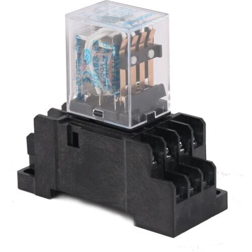 ELECALL electromagnetic relay 12V contactor Motor Starter Relay HH54P