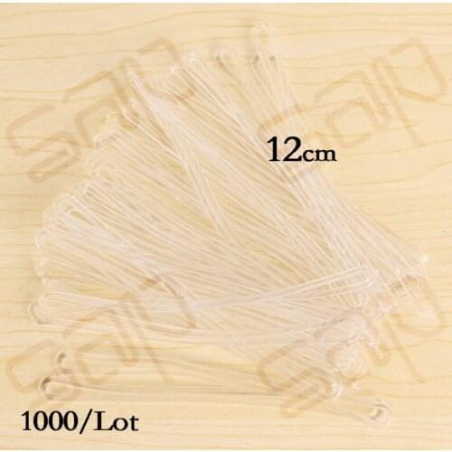 SAP accessories travel flexible 5"/12cm suitcase clear plastic straps LOT 1000 for Laminated Luggage Tags