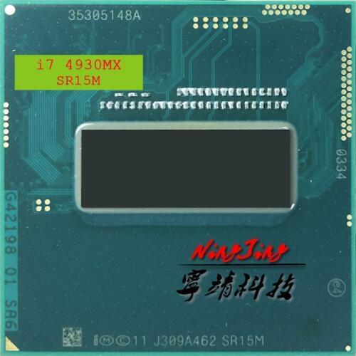 Intel Core i7-4930MX i7 4930MX SR15M 3.0 GHz Quad-Core Eight-Thread CPU Processor 8M 57W Socket G3 / rPGA946B