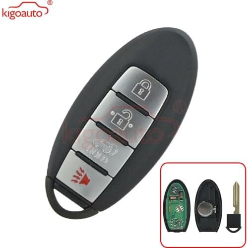 Kigoauto KR5S180144106 smart key 4 button 433mhz 4A chip for Nissan Rogue 2016 2017 2018 285E3-4CB6C