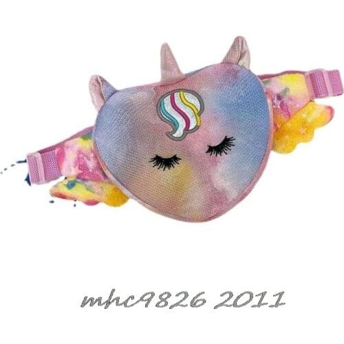 Fashion Kid Waist Pack Girl Boy Cute My Little Baby girl pony Chest Bag Children Belt Bag Money Pouch Baby Zipper Shoulder Bag