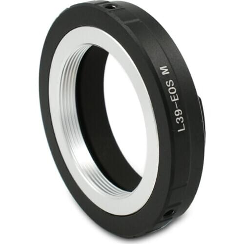 L39-EOSM Adapter For Leica L39 39mm Screw Lens to EF-M Mount Canon EOS M M5 M6 M10 Camera