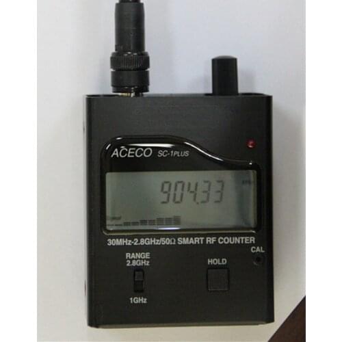 Handheld digital frequency meter ACECO SC-1 plus professional GSM 30MHZ-2.8GHZ
