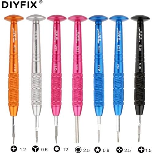 Precision Screwdriver for iPhone XS Max XR 8 7 Plus Magnetic Y-Tip Phillips Hex Pentalobe Torx Electronics Disassemble Tools