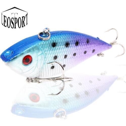 LEOSPORT VIB Baits Hooks Fishing-Lure Leurre Buster Jerk Slow-Sinking 70mm Big-Bass