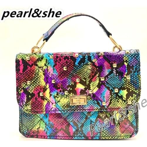 Candy Colors Snake Skin Slippers Flat Women Shoes Female Fashion Flip Flops Casual Outside Summer Hot Beach Ladies Soft Slides