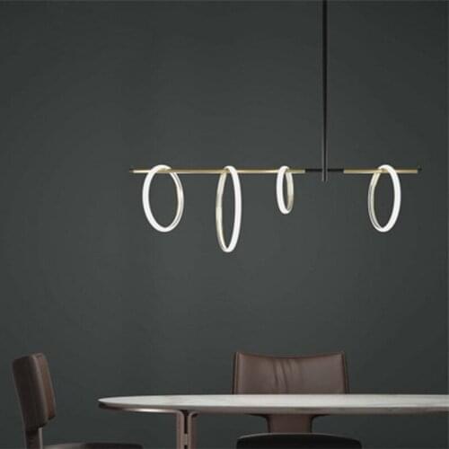 Modern lustre pendente hanging lamp crystal LED pendant lights bedroom deco chambre industrial lamp