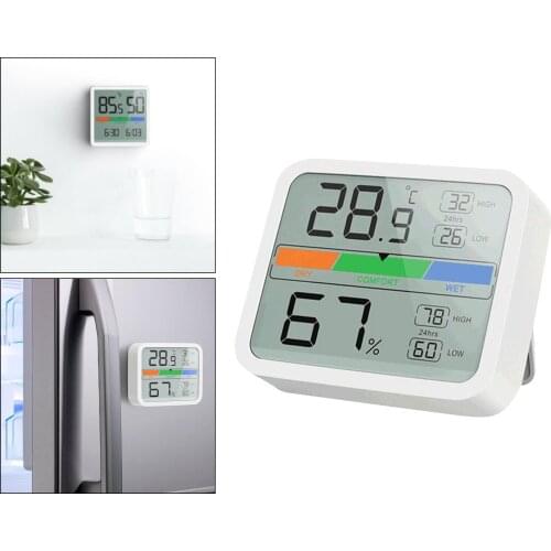 Accurate LCD Indoor Thermometer Digital Hygrometer Temperature Humidity