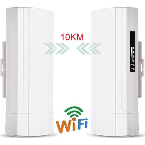 Outdoor WiFi CPE 5G 900M Wireless Wifi Bridge Outdoor CPE Point to Point 10KM CPE Router Repeater Wifi Range Extender 24V POE
