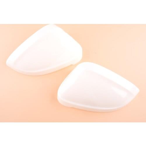 1 Pair Prime Side Mirror Cover Cap Fit for Audi A4 B9 A5 S5 with Lane Assist 2016 2017 2018 2019 2020