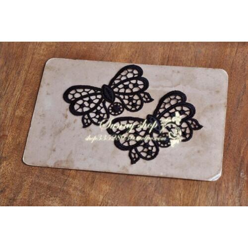 10 Pieces Pretty Lace Applique Headwear Flower Motif Venise Embroidery Lace Trim Wedding Dress Garment Patchwork Accessories