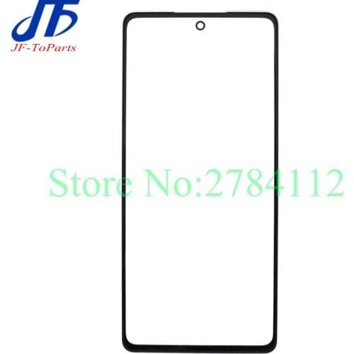 10Pcs Touch panel Replacement For Samsung Galaxy S20 FE S20FE S20 Lite G780 G780F black Front Outer Glass Lens Laminate OCA