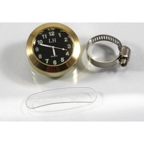 7/8"- 1" Motorcycle Handlebar Clock Watch Cruiser Bobber Chopper Cafe Softail