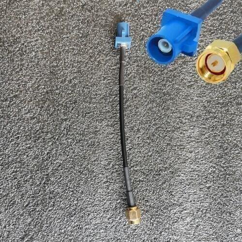 Fakra C Adapter Plug to SMA Male GPS Antenna Fakra Extension Cable for Nissa for skoda for Benz for ford For jeep for Mitsubishi