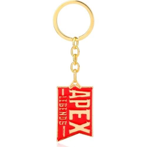 APEX Legends Game Keychain Evil Spirit Knife Heirloom Weapon Keyrings Metal Model Key Holder Gifts