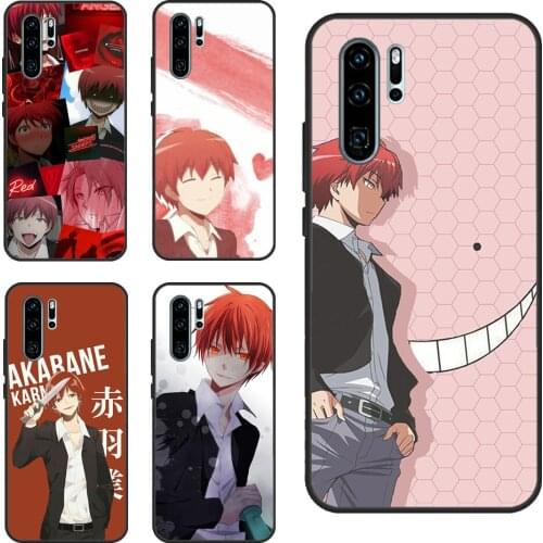 Karma Akabane Assasination Classroom For Huawei P Smart 2019 Nova 5T P20 Pro P40 P30 Lite Case For Honor 10X Lite 8X 9X 10i