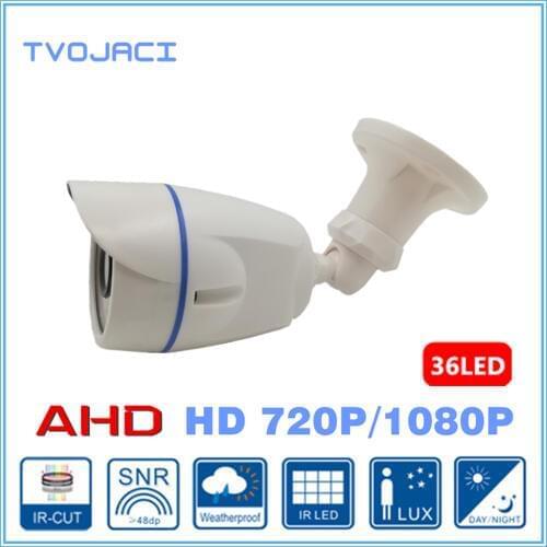 Surveillance Camera AHD Analog High Definition 1/4'' CMOS 1.0MP 720P 2.0MP 1080P AHD CCTV Camera IR Cut Fiter Security Outdoor